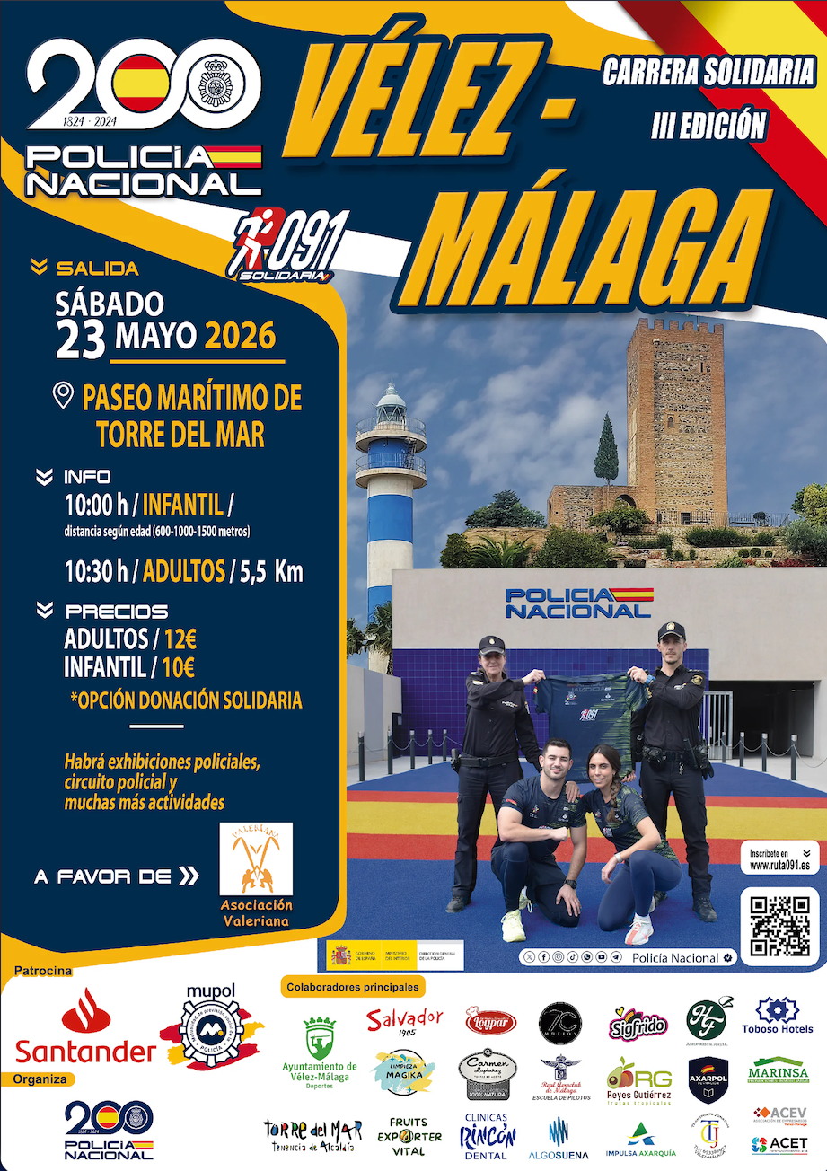 Carrera Solidaria Ruta 091 de la Policía Nacional