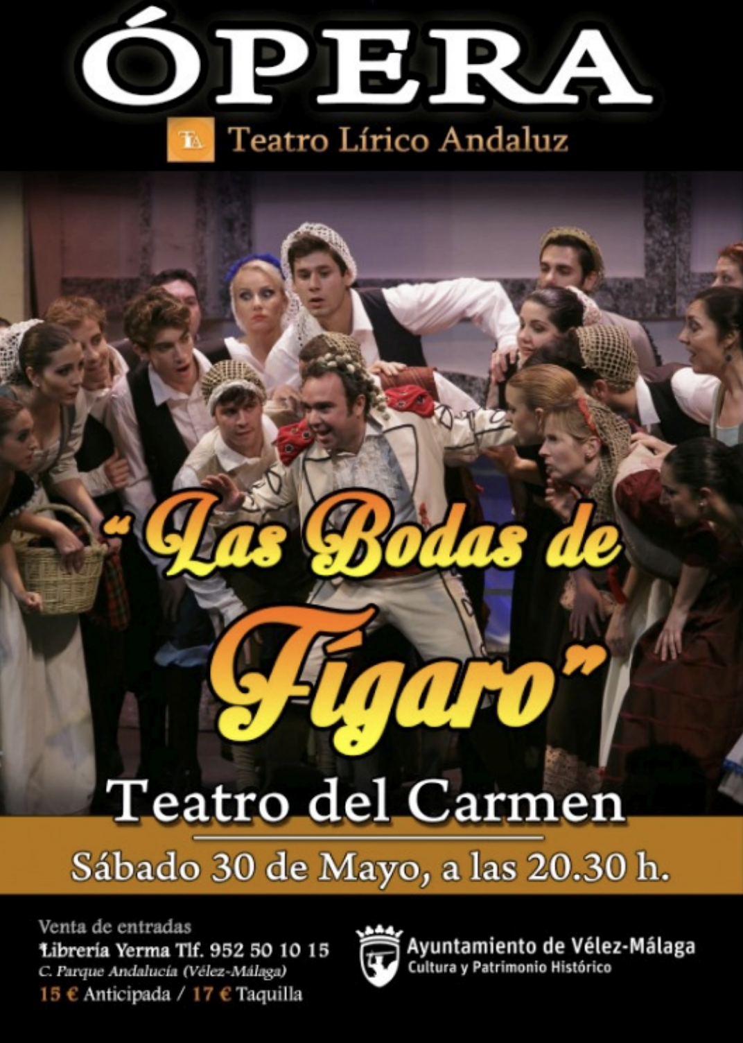 Ópera Las bodas de Fígaro de Mozart