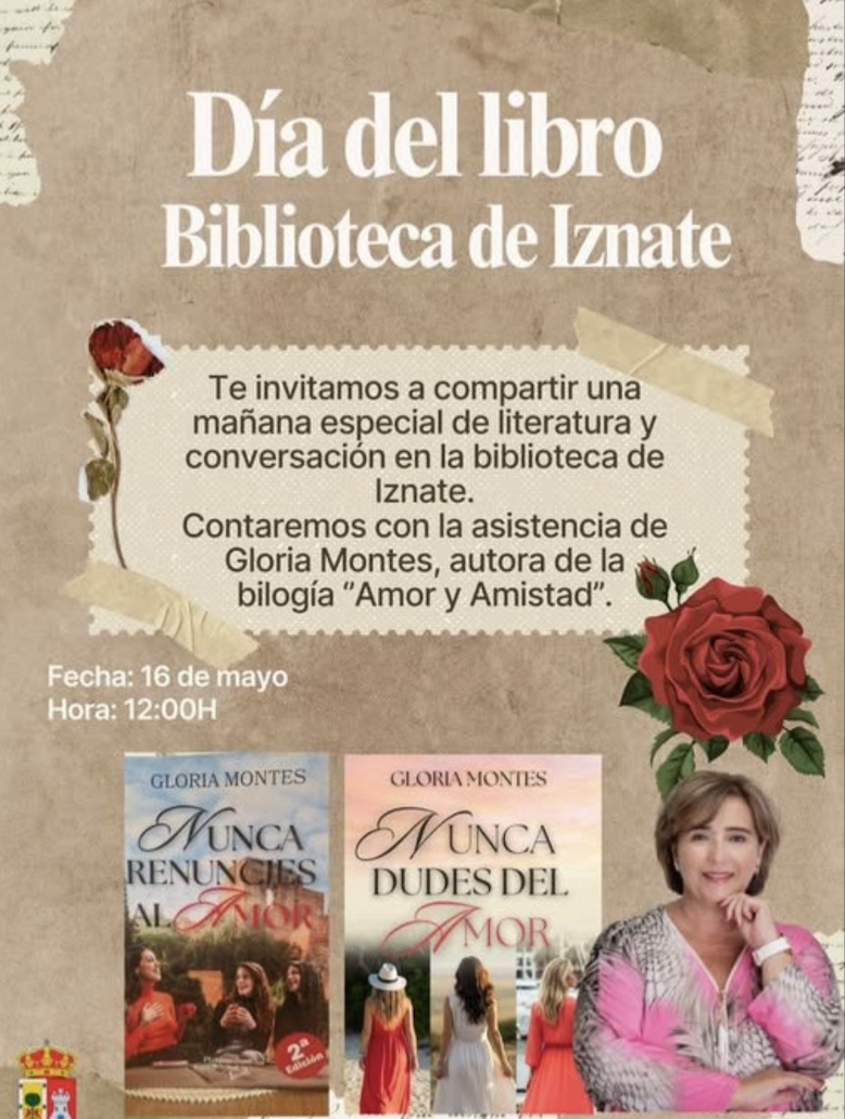 Encuentro literario con Gloria Montes en la Biblioteca de Iznate
