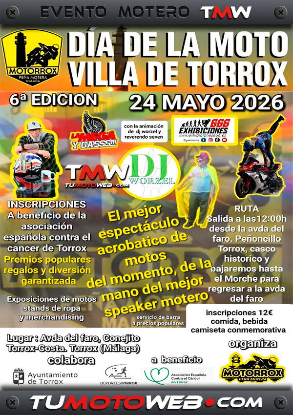 Día de la Moto Villa de Torrox