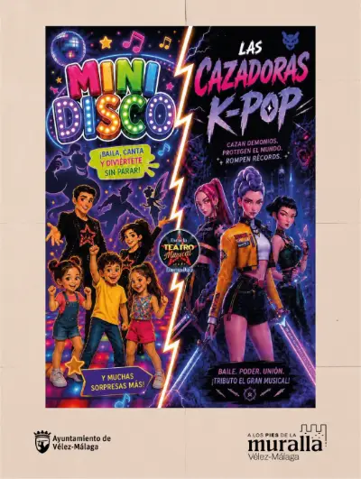 Animación Infantil: Las cazadoras K-pop y mini disco