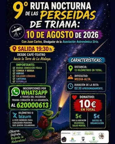 Ruta Nocturna de las Perseidas